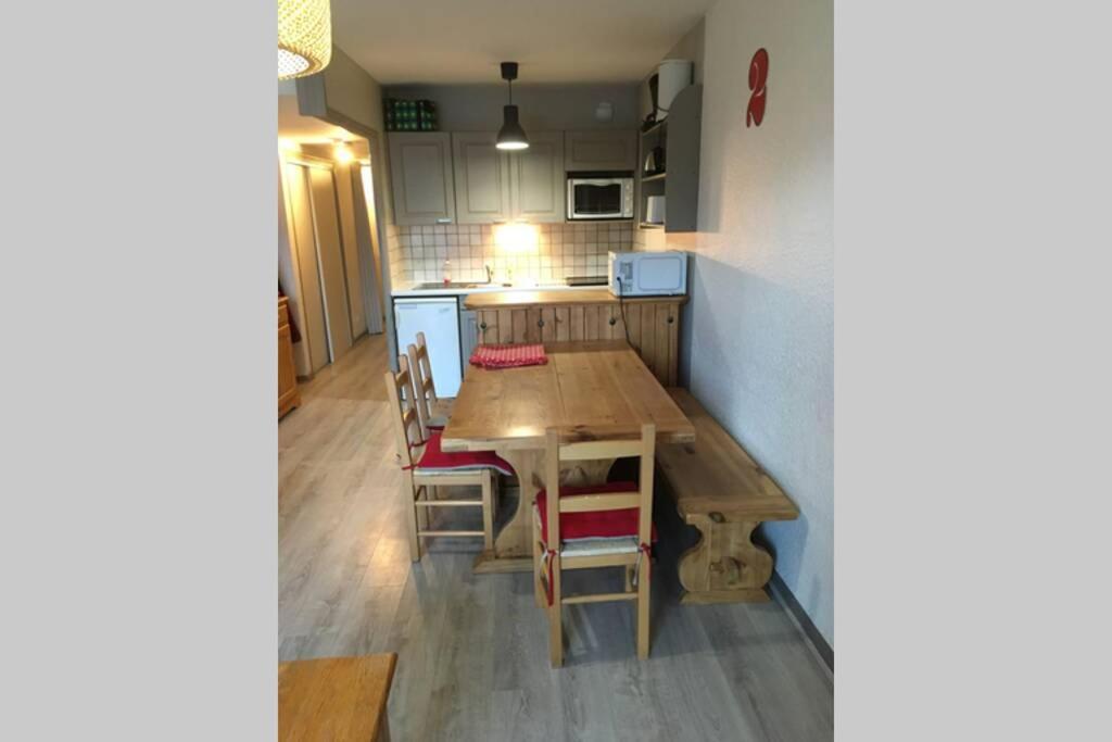 Appartement Cosy Deux Alpes Front De Neige 34M2 6P モン・ド・ラン エクステリア 写真